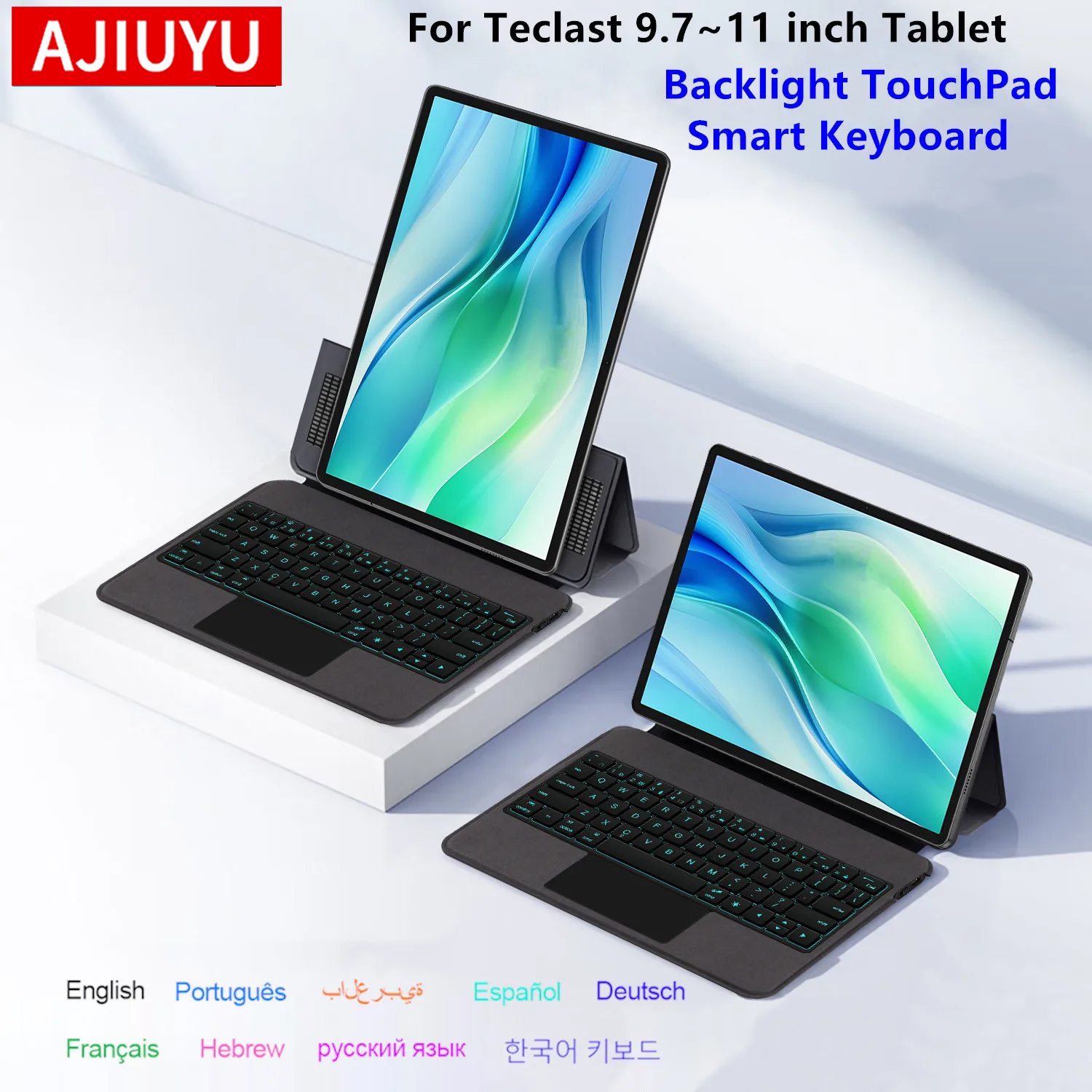 Teclast Tablet Accessories - Backlight Keyboard Case For Teclast P30