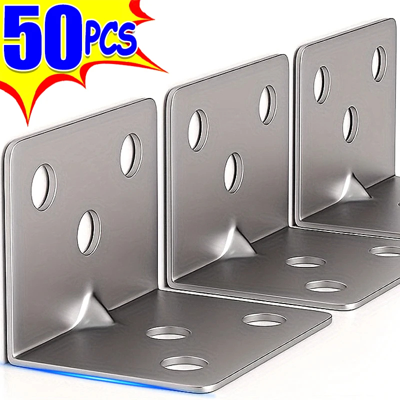 Windows Tablet Accessories - 50/5x Stainless Steel Corner Brackets Universal