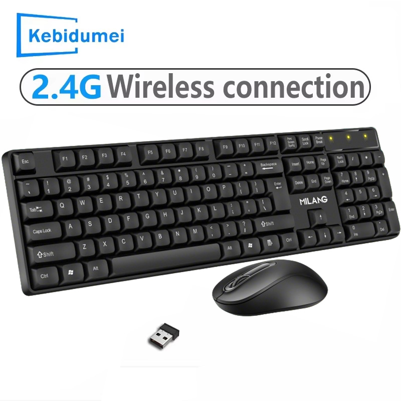 Tablet Accessories Set - 2.4GHz Wireless Keyboard Mouse Set Gaming