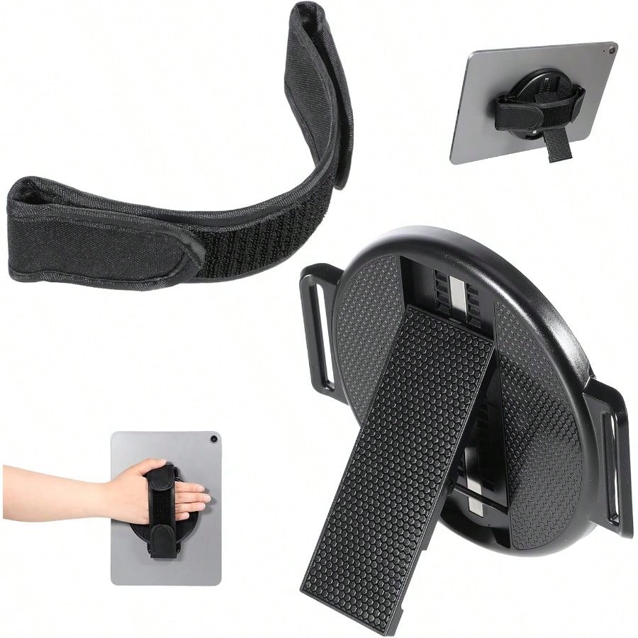 Tablet Stand Adjustable - Tablet Stand With Hand Strap 360