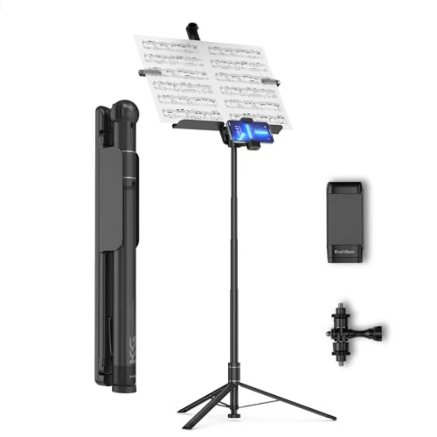 Tablet Stand Adjustable - KraftGeek 66 Music Stand for Sheet
