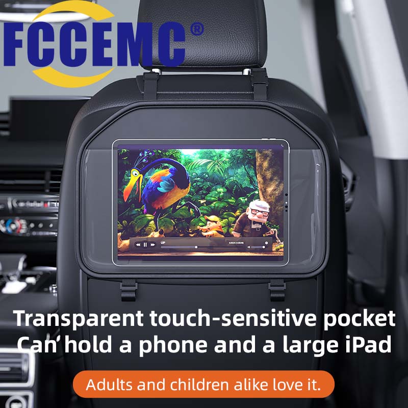 Toddler Tablet Accessories - Car Seat Back Storage Pocket Car