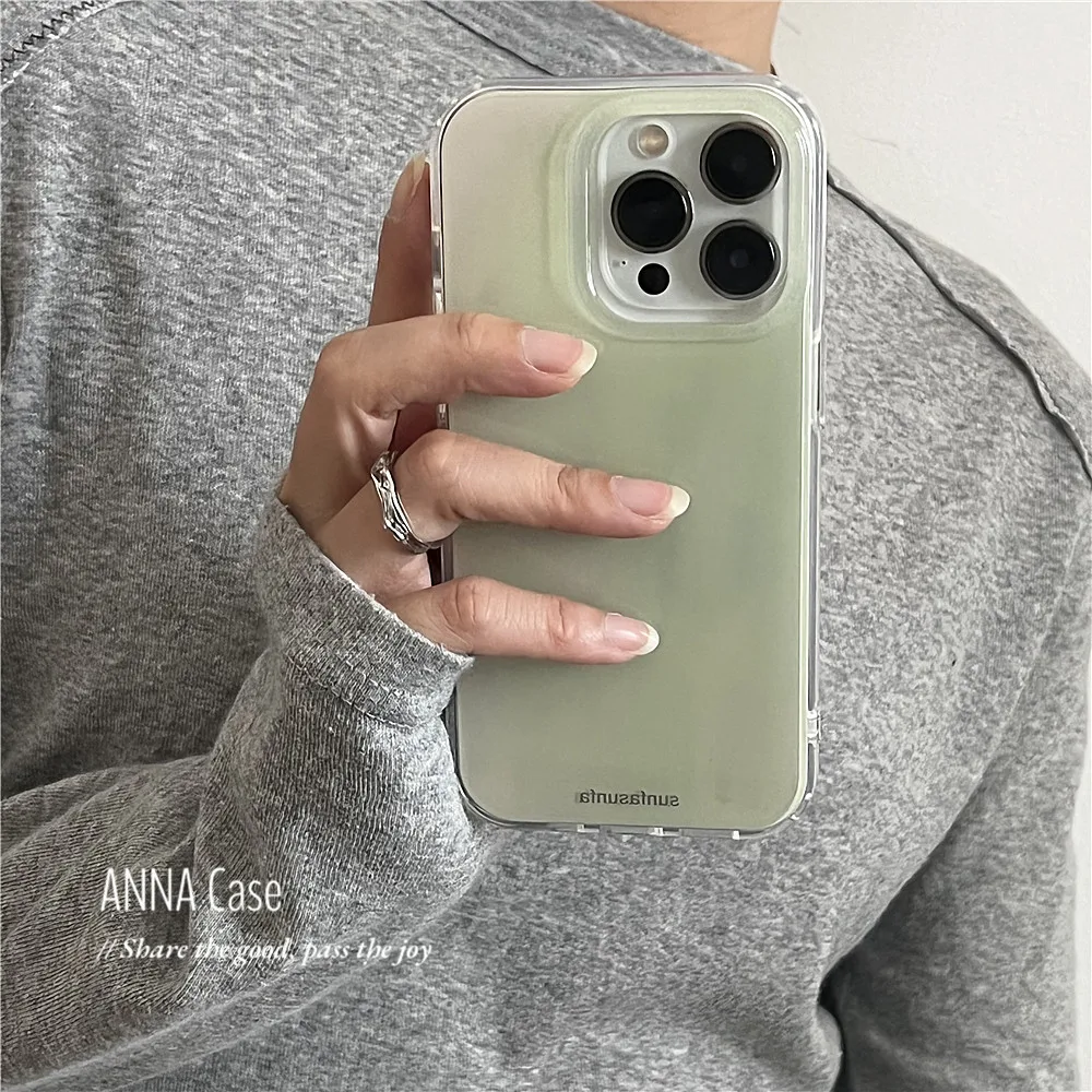 Tablet And Accessories Case - Minimalist Premium Summer Green Fresh Dyeing