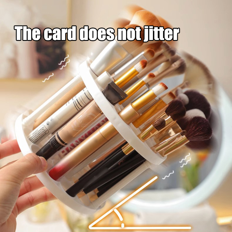Case With Pencil Holder - 45 Hole Makeup Brush Storage Rack