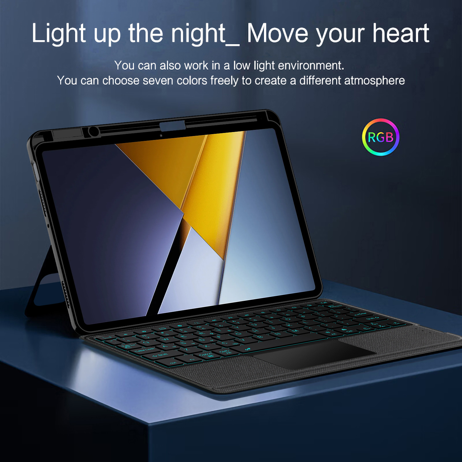 TouchPad Keyboard For Xiaomi P - Poco Tablet Accessories reseña y precio