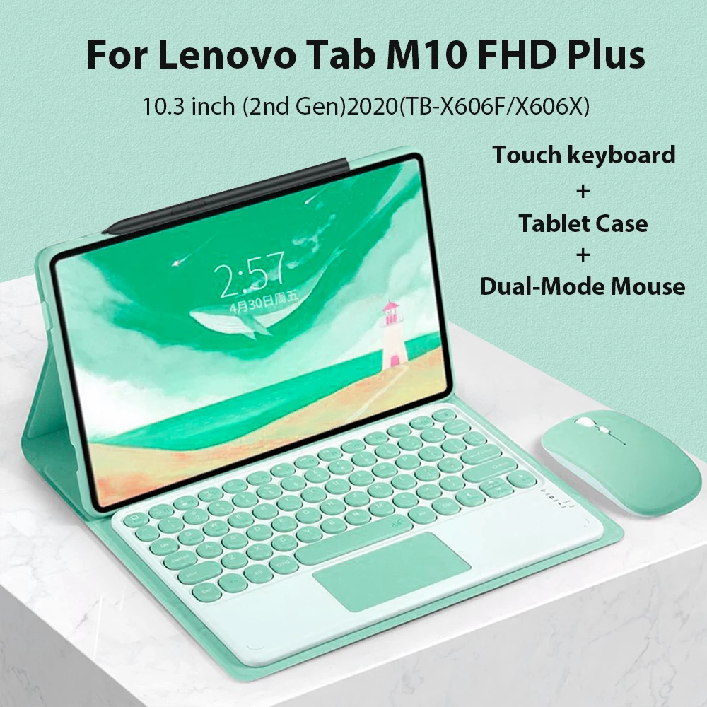 For Lenovo Tab M10 FHD Plus TB - Tablet Accessories Lenovo reseña y precio