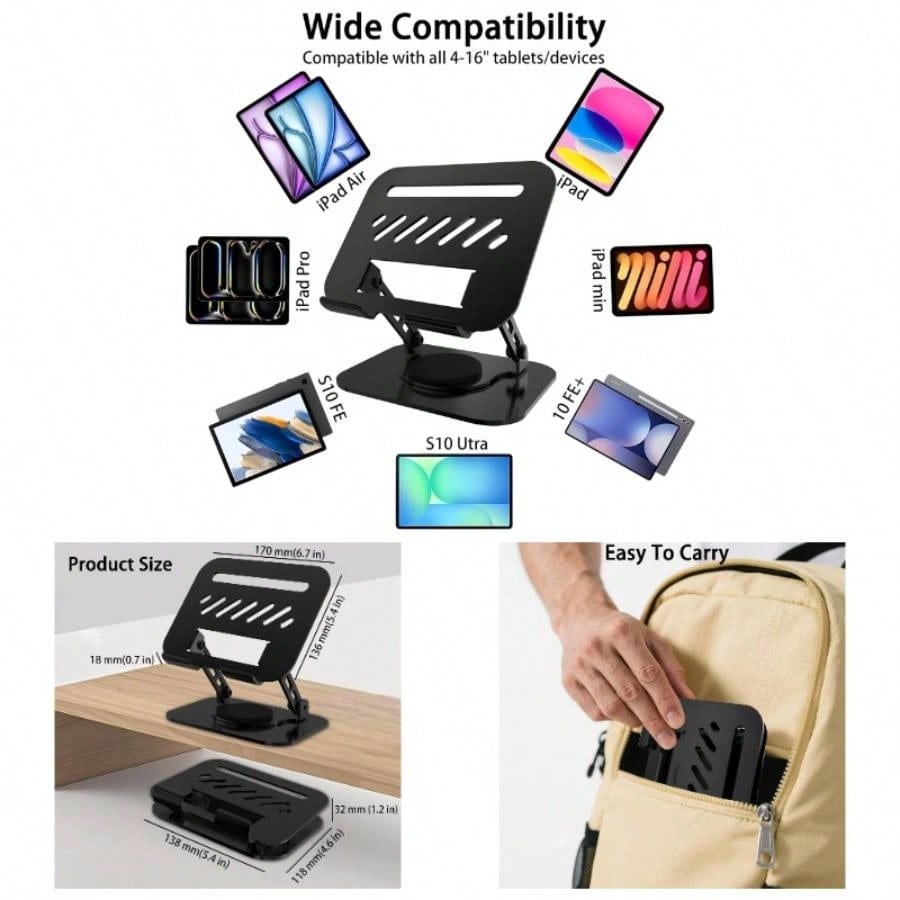 Black Phone Holders Tablet Sta - Tablet Stand Accessories reseña y precio