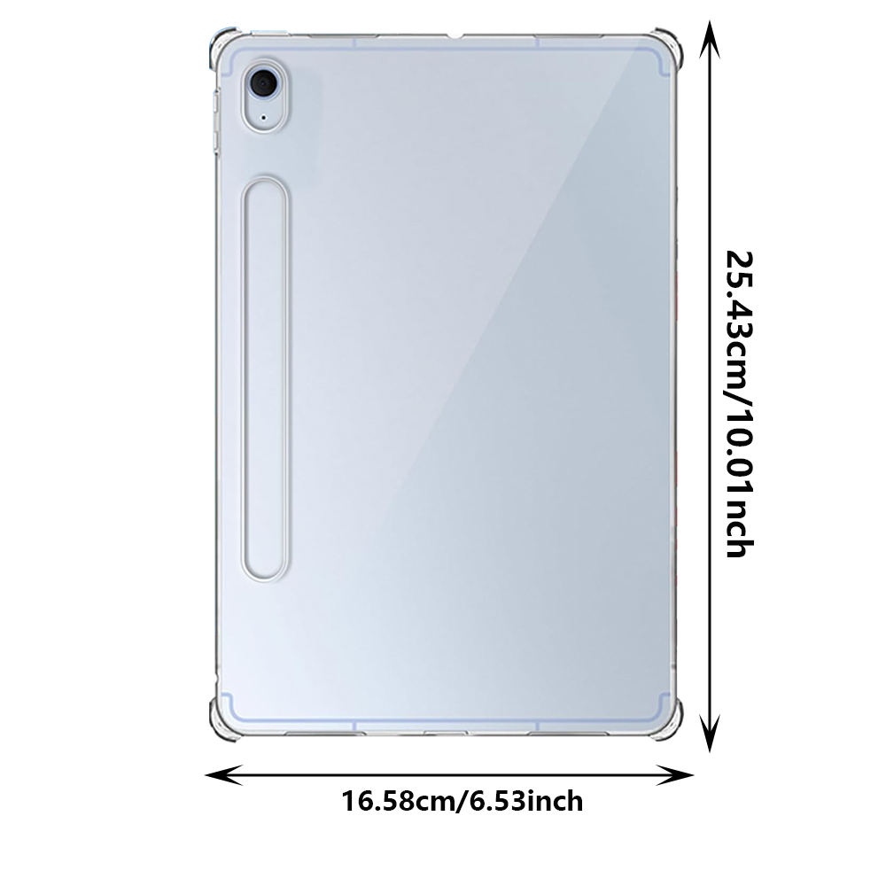 Clear Case for Samsung Galaxy  - Samsung Tablet S10 Accessories reseña y precio