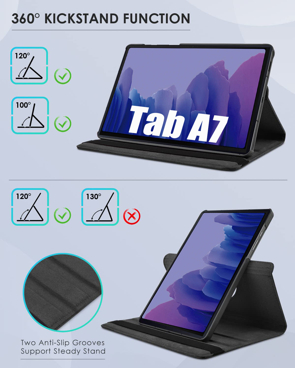 Rotating Case for Samsung Gala - Getac Tablet Accessories reseña y precio