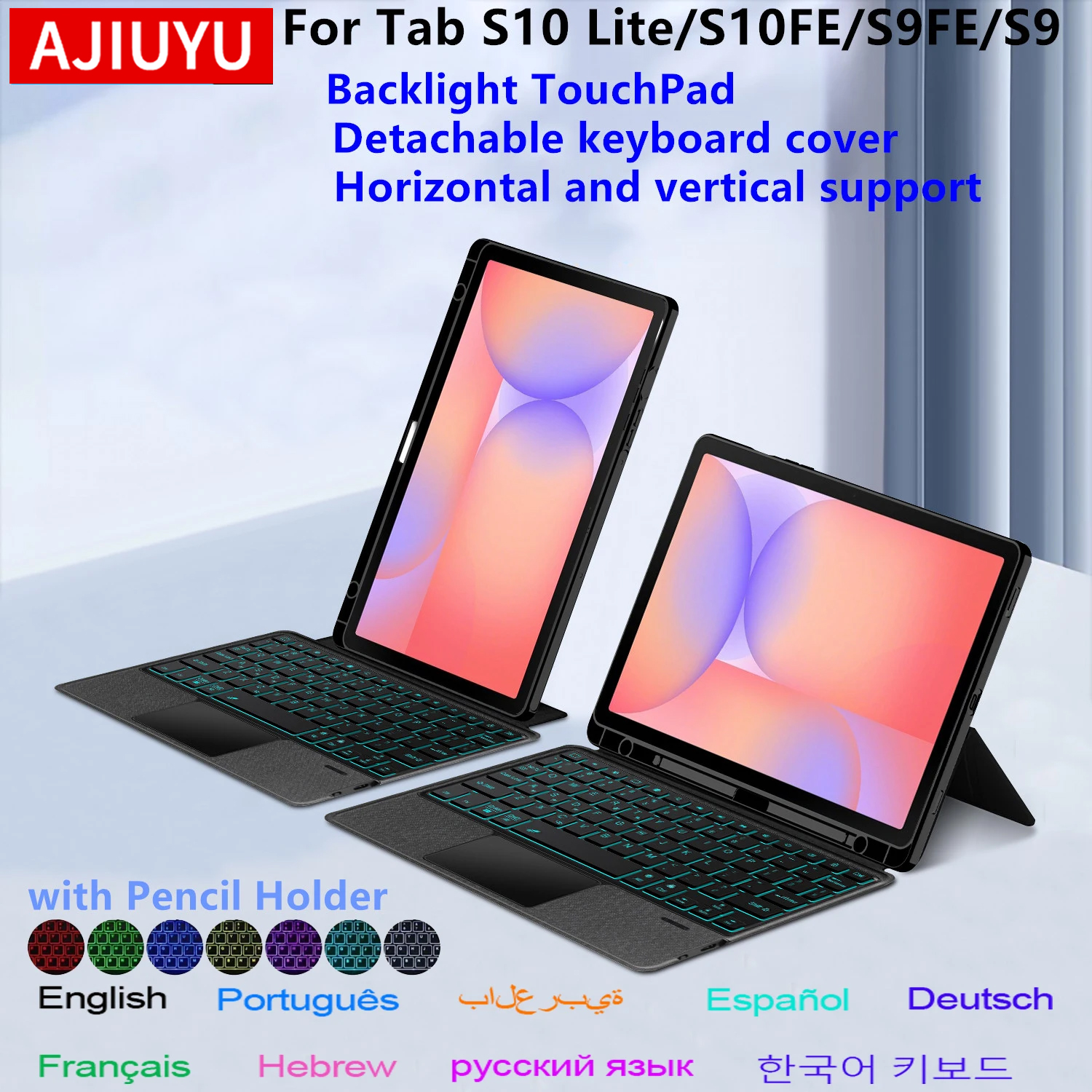 Detachable Magic Keyboard Case - Tablet Accessories Samsung reseña y precio