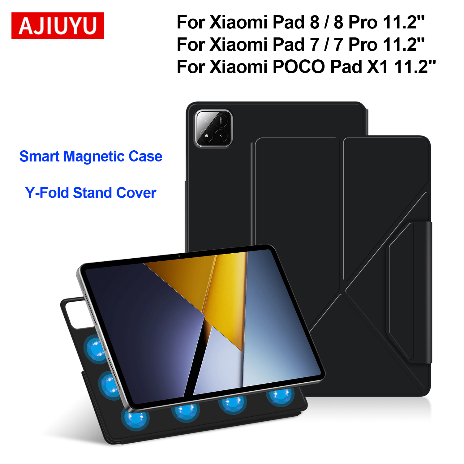 Smart Magnetic Case For Xiaomi - Poco Tablet Accessories reseña y precio