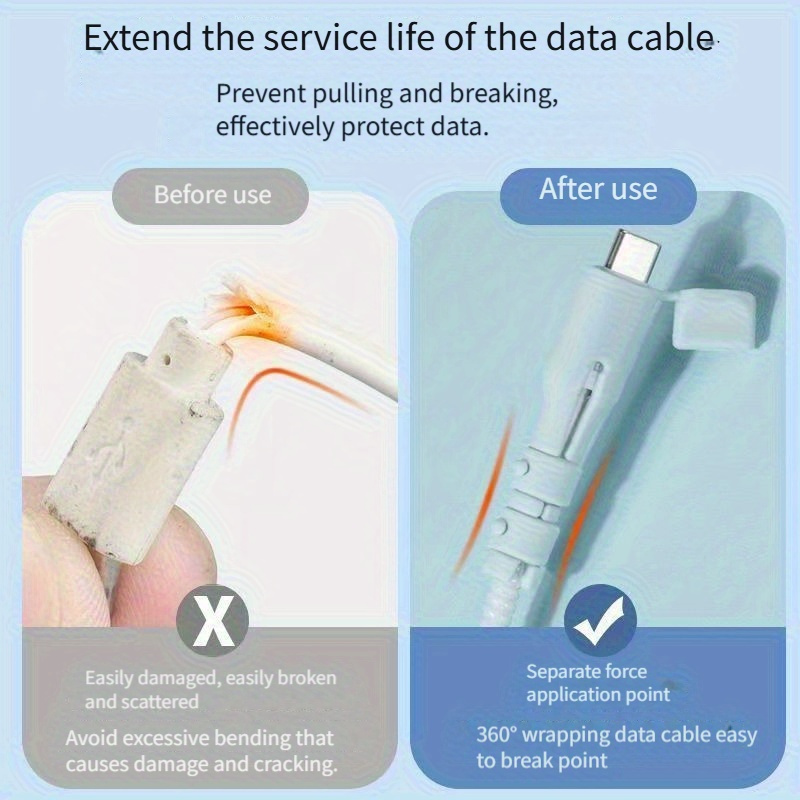 Charging Cable Protective Slee - Tablet Sleeves & Cases Ipad Accessories reseña y precio