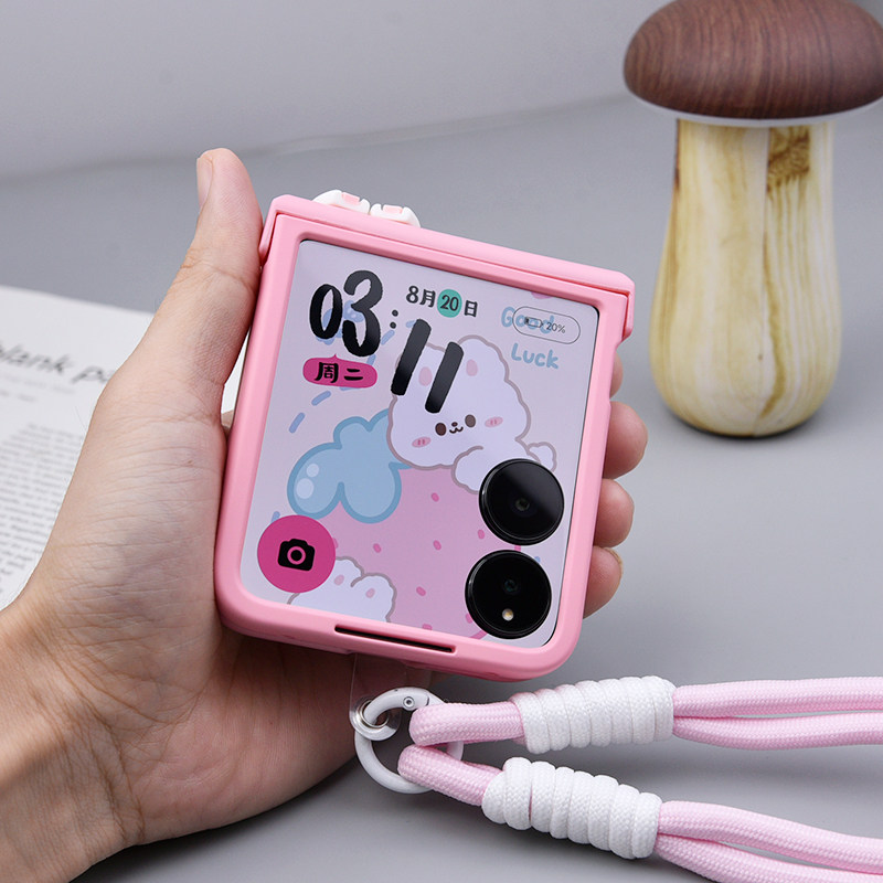 Cute Rabbit Ears Hinge Phone C - Motorola Tablet Accessories reseña y precio