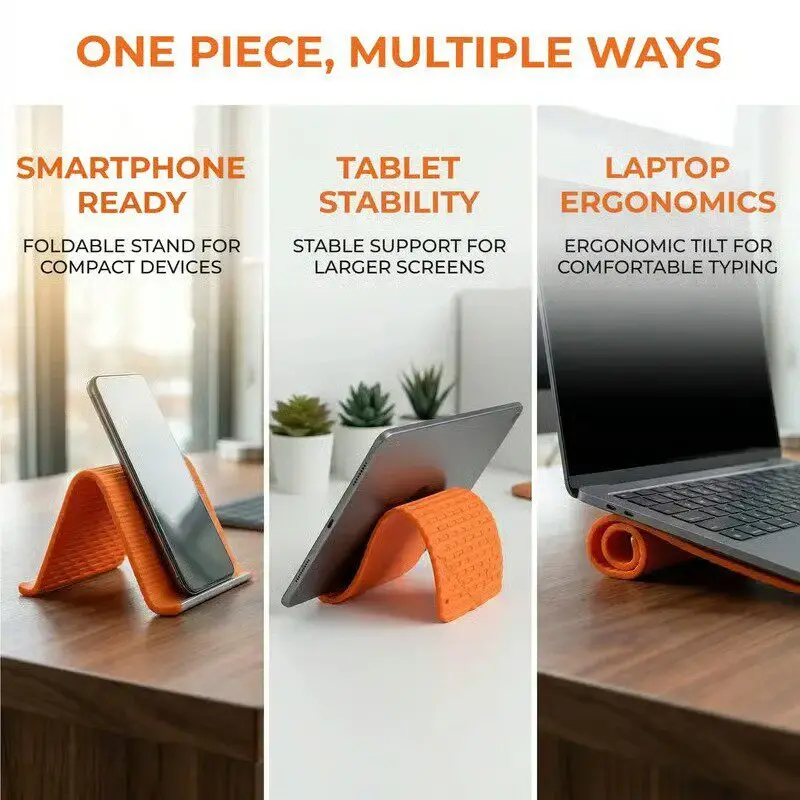 Silicone Foldable Phone Stand  - Tablet Stand Accessories reseña y precio