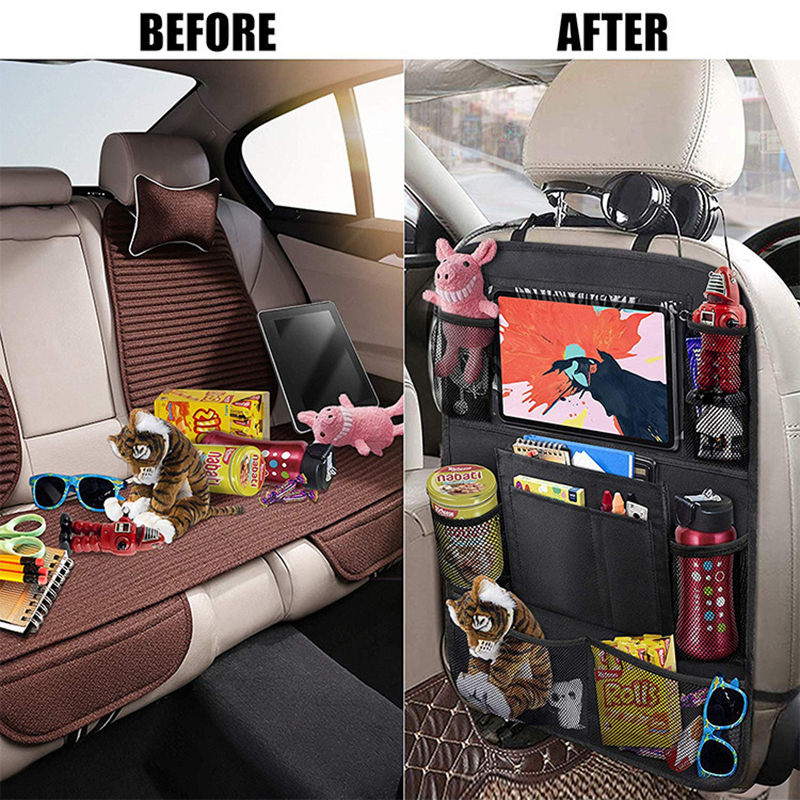 1pc Car Backseat Organizer wit - Toddler Tablet Accessories reseña y precio