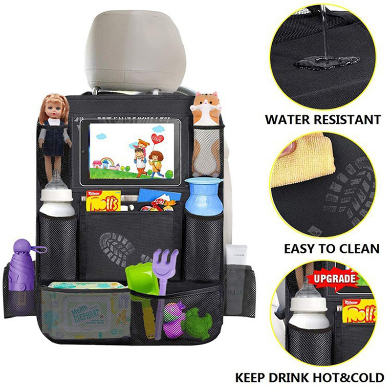 1pc Car Backseat Organizer wit - Toddler Tablet Accessories reseña y precio
