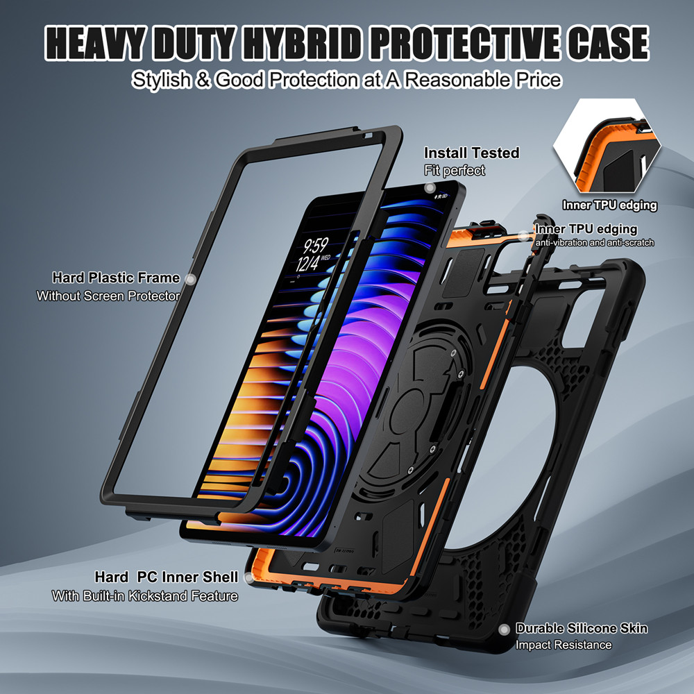 Heavy Duty Shockproof Case For - Poco Tablet Accessories reseña y precio