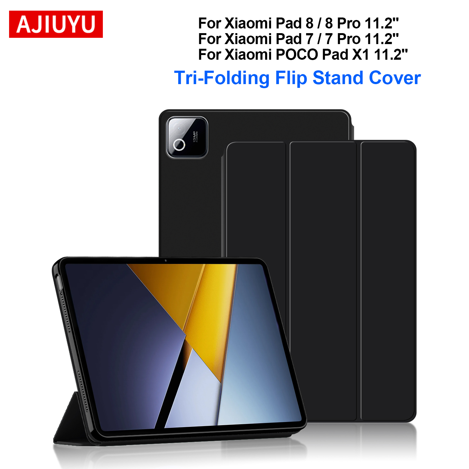 Flip Cover PU Leather Case For - Poco Tablet Accessories reseña y precio
