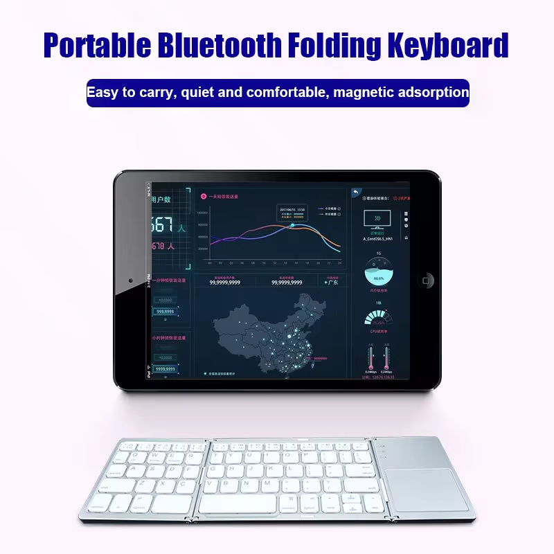Foldable Wireless Bluetooth Ke - Windows Tablet Accessories reseña y precio