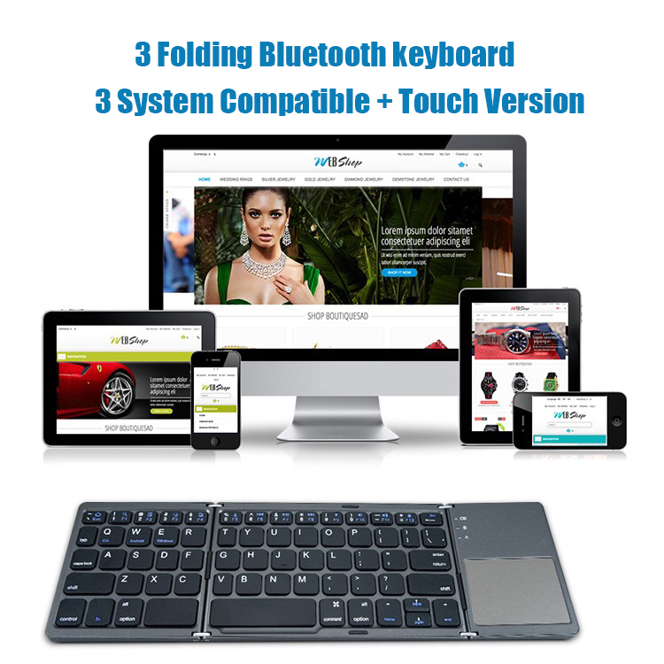 Foldable Wireless Bluetooth Ke - Windows Tablet Accessories reseña y precio