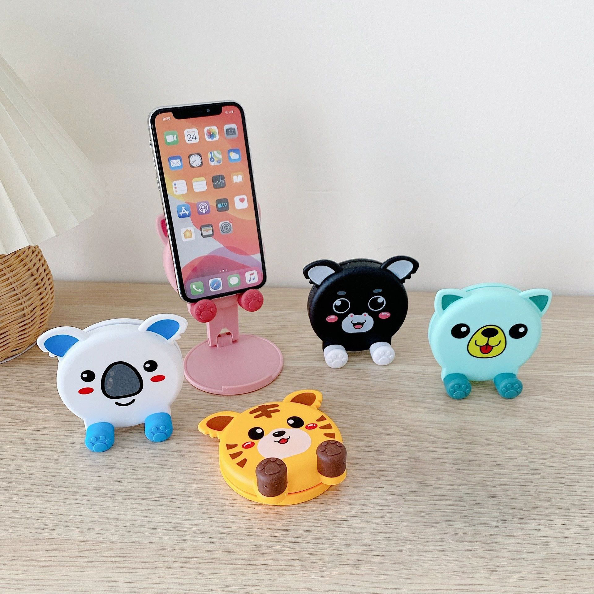 1PC New Cartoon Cute Phone Sta - Tablet Stand Accessories reseña y precio