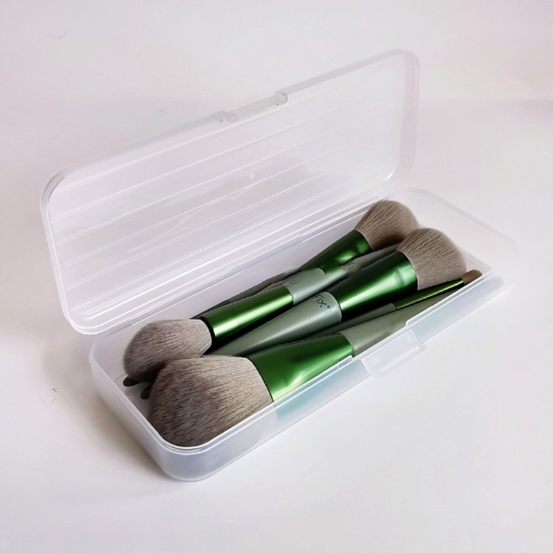 1PC Transparent Plastic Cosmet - Case With Pencil Holder reseña y precio