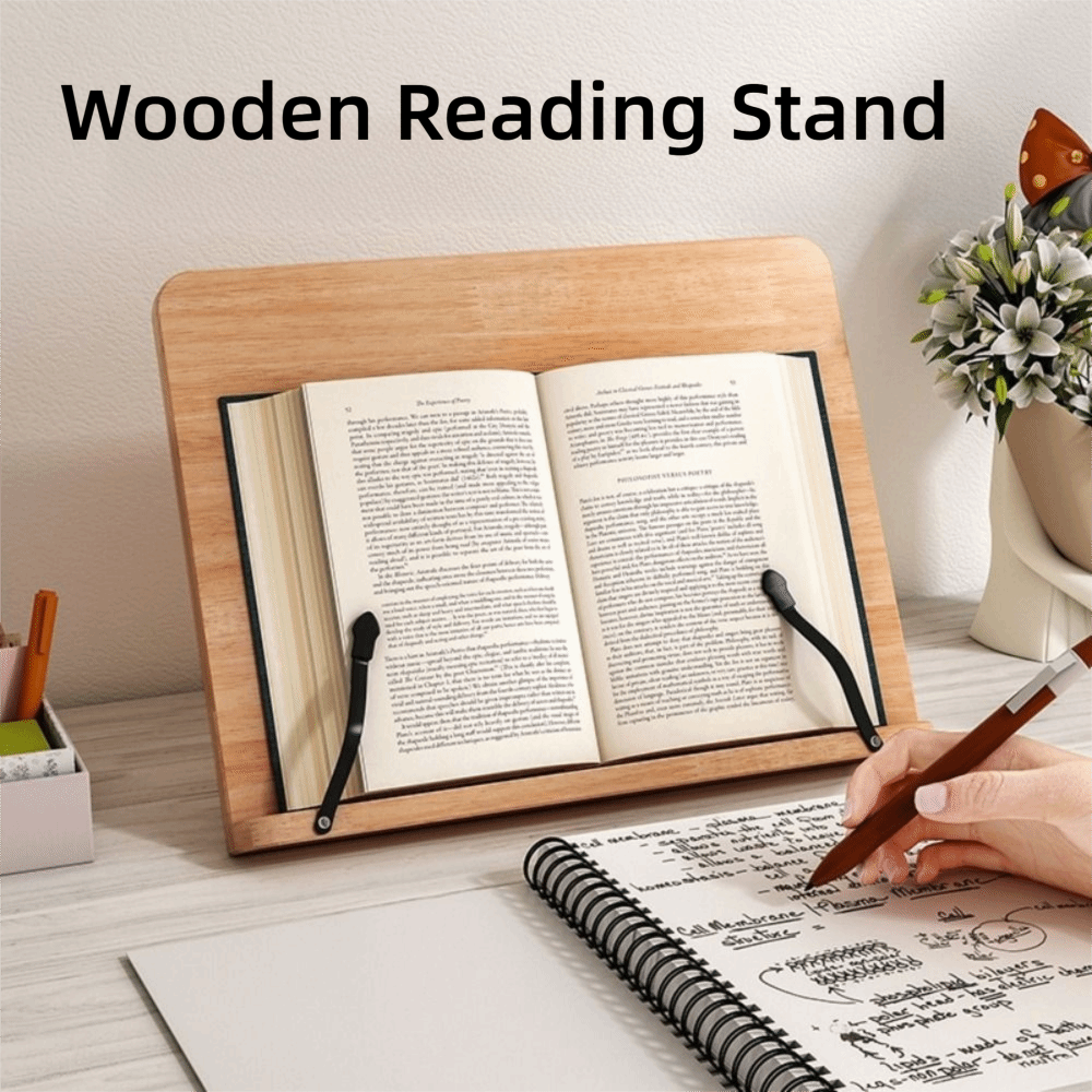 Adjustable Angle Book Holder T - Tablet Stand Accessories reseña y precio
