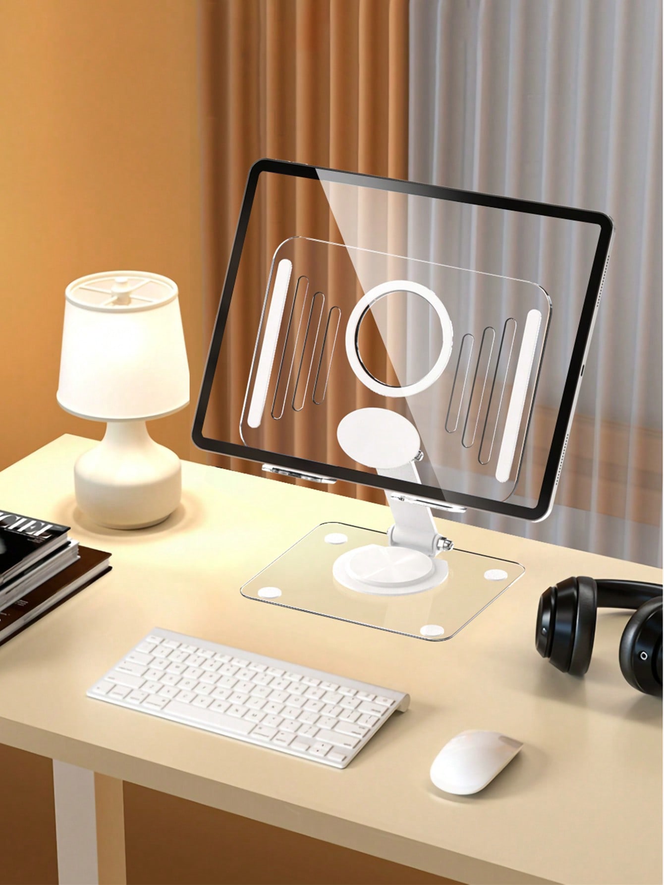 Rotatable Dual Folding Device  - Tablet Stand Adjustable reseña y precio