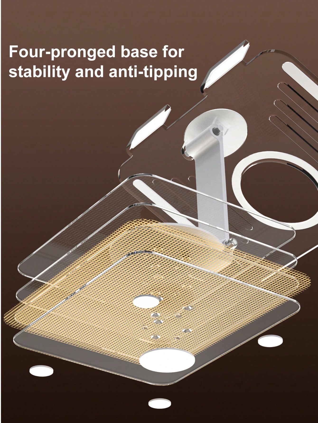 Rotatable Dual Folding Device  - Tablet Stand Adjustable reseña y precio