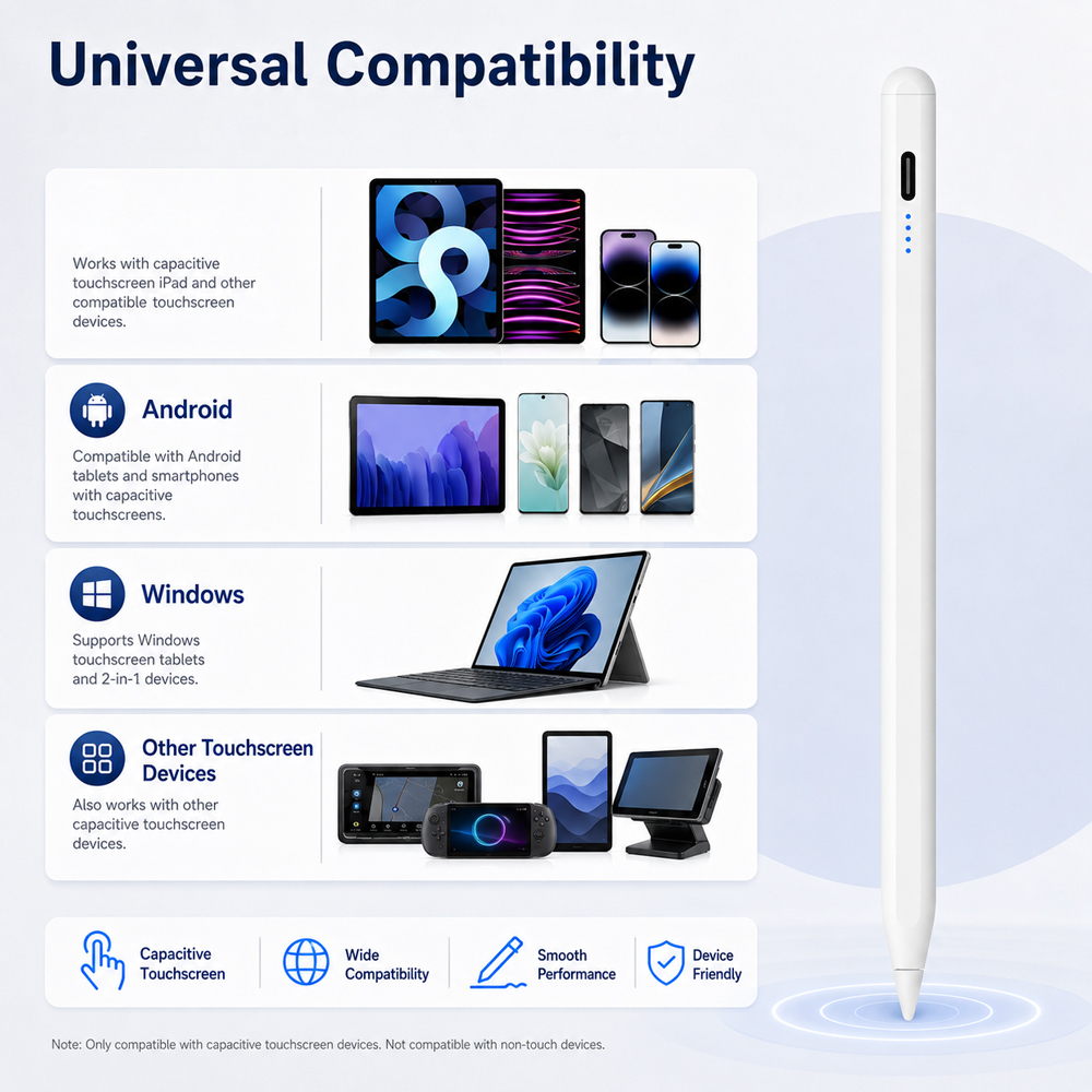 Universal Stylus Pen For Andro - Samsung Tablet Accessories Pen reseña y precio