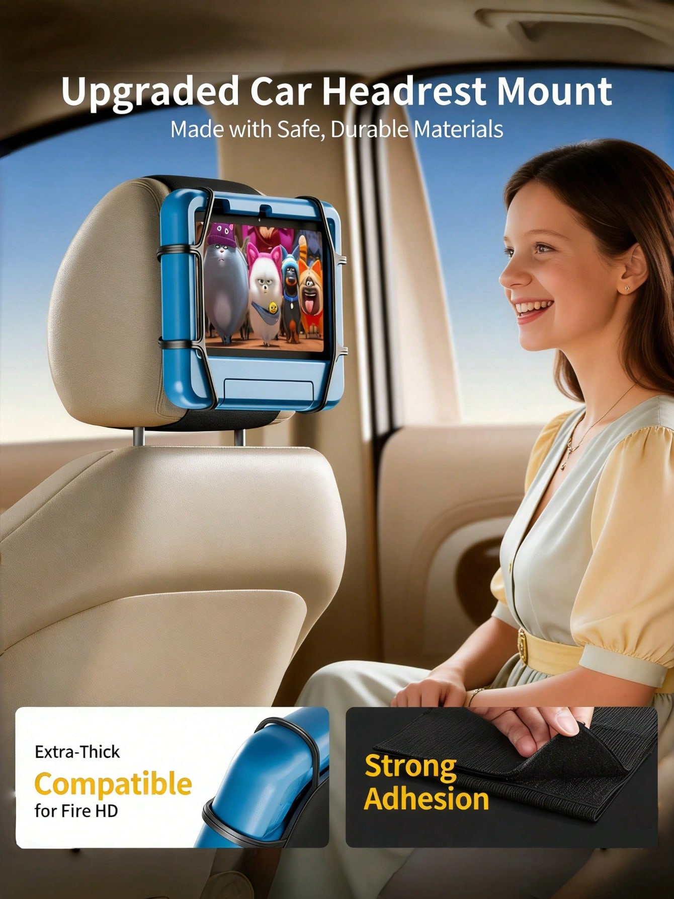 Car Headrest Tablet Holder – 3 - Tablet Accessories Must Have reseña y precio