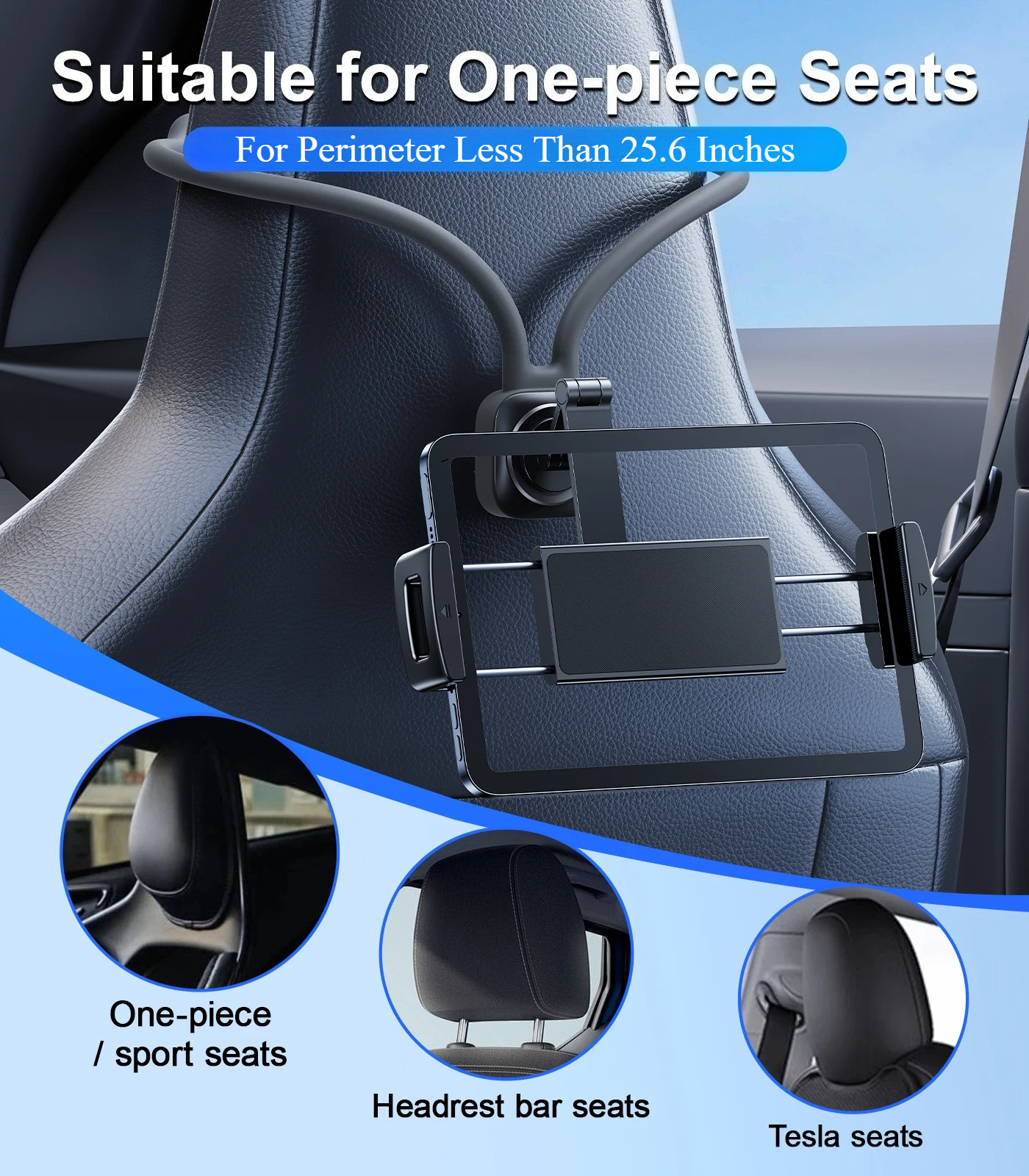 Hipacool Car Seatback Tablet H - Tablet Accessories Must Have reseña y precio