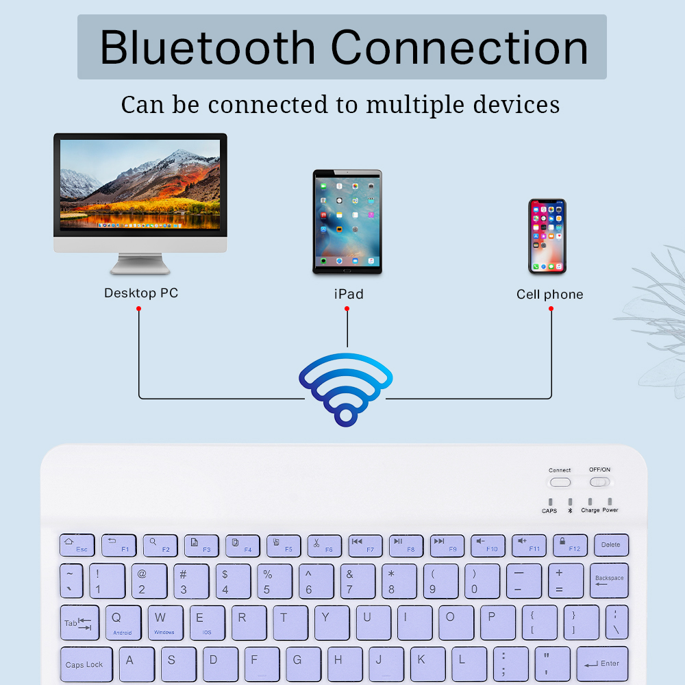 Mini Wireless Keyboard Bluetoo - Tablet Accessories Lenovo reseña y precio
