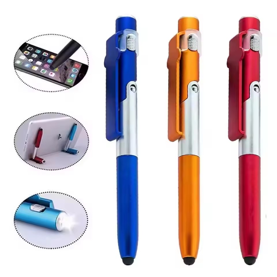 4 IN 1 Multifunction Touch Pen - Case With Pencil Holder reseña y precio