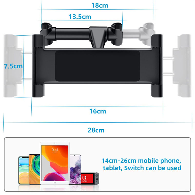 Telescopic Car Rear Pillow Pho - Tablet Accessories Must Have reseña y precio
