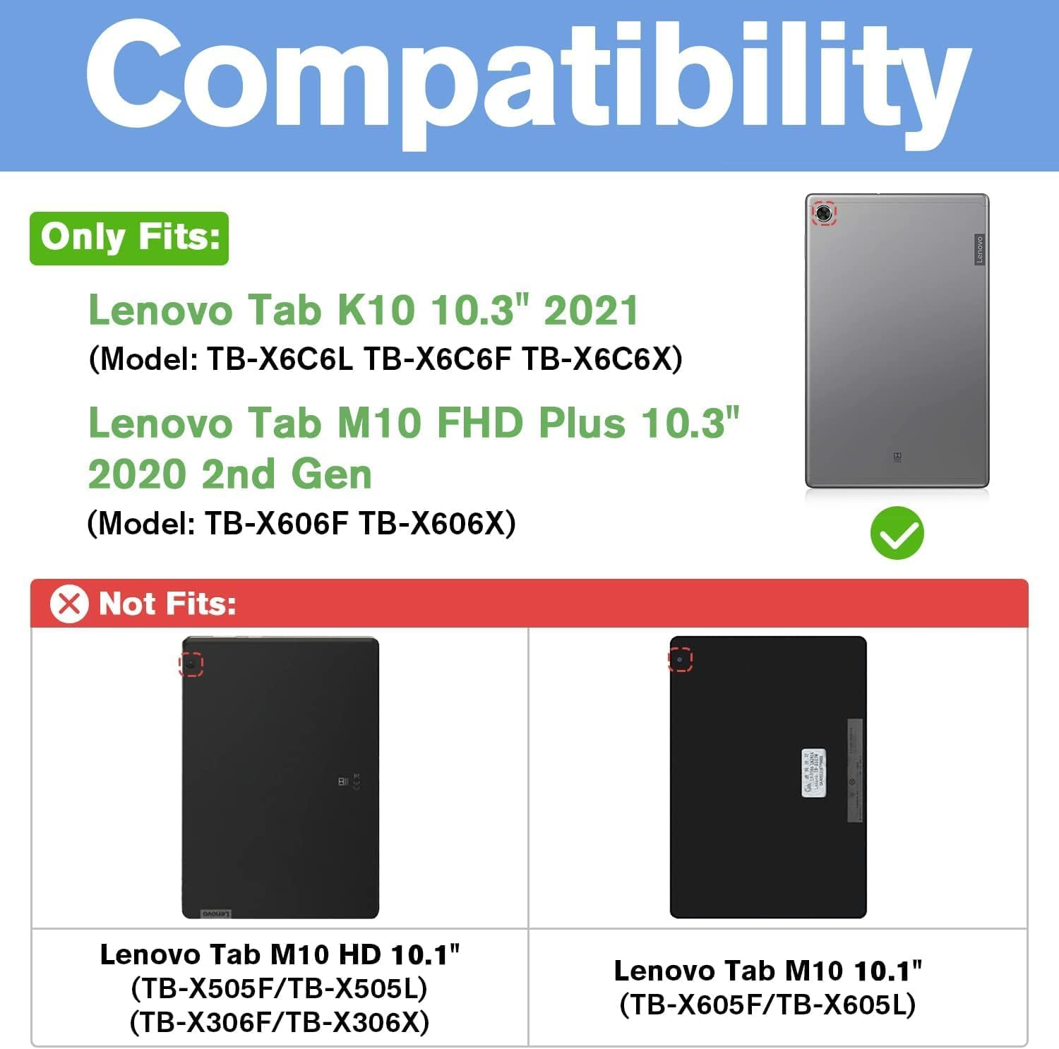 Case for Tab M10 Plus 10.3 Inc - Tablet Accessories Lenovo reseña y precio