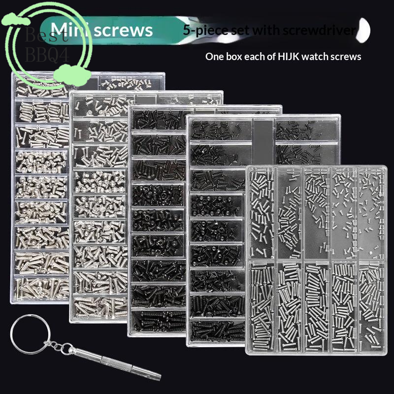 (BBQ4)1 Set Watch Screw Box 18 - Tablet Accessories Set reseña y precio
