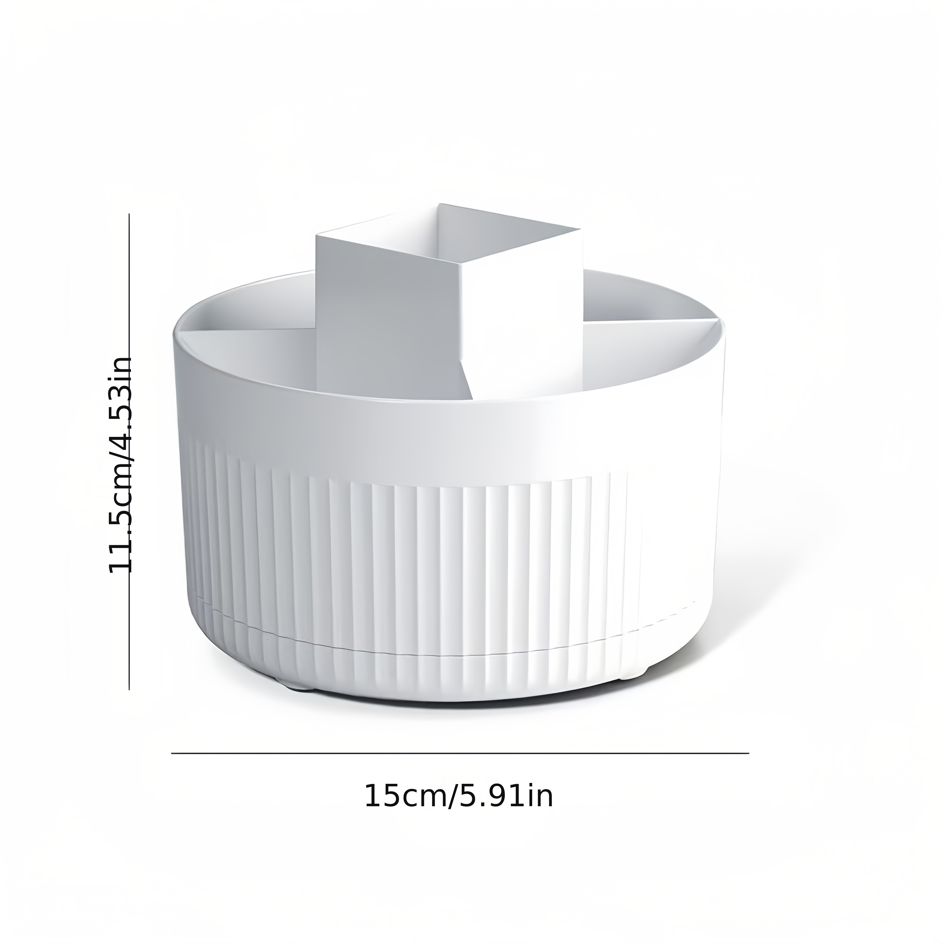 Rotating Desktop Storage Box C - Case With Pencil Holder reseña y precio