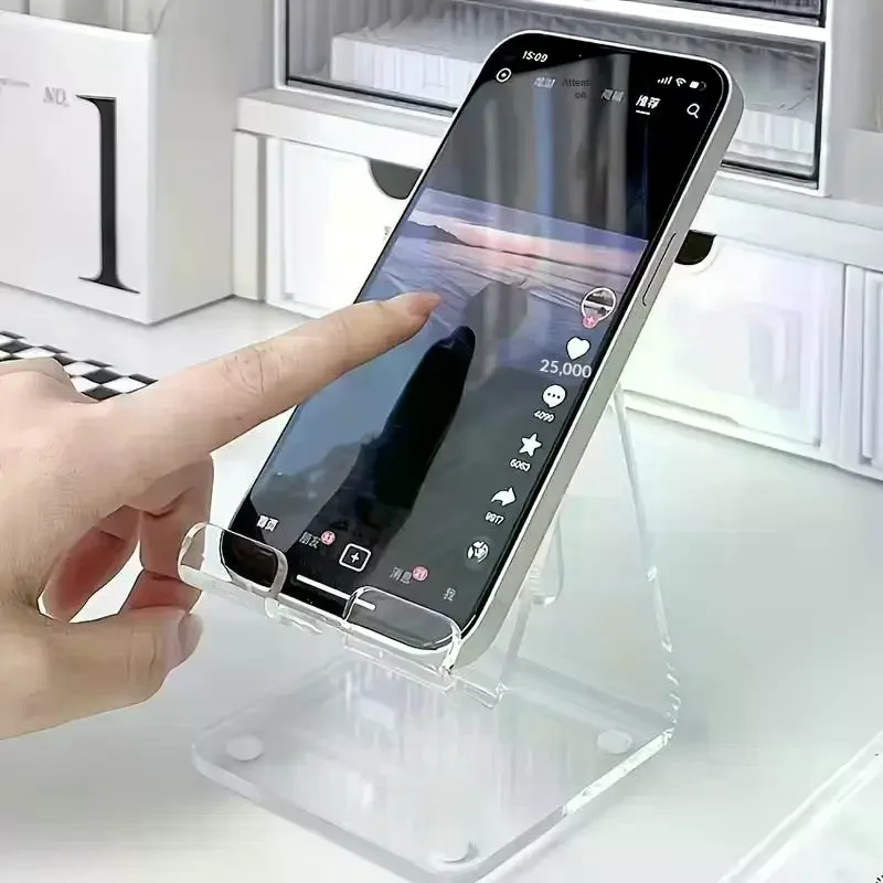 Transparent Acrylic Phone Stan - Tablet Stand Accessories reseña y precio