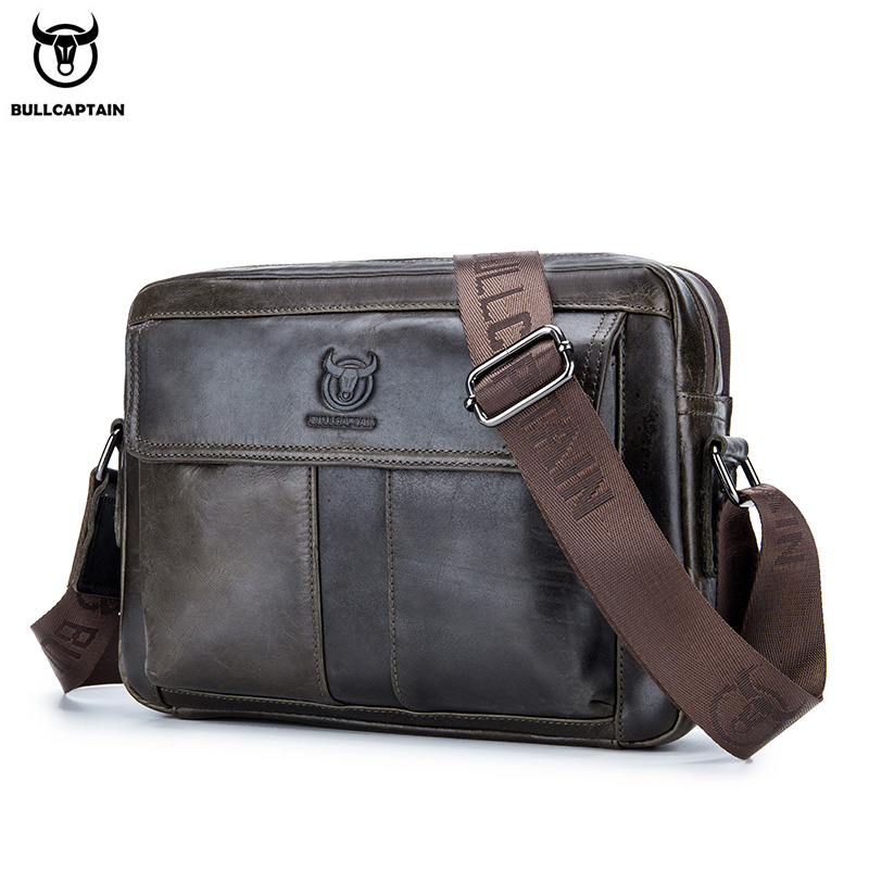 BULLCAPTAIN Genuine Leather Me - Tablet Shoulder Bag reseña y precio