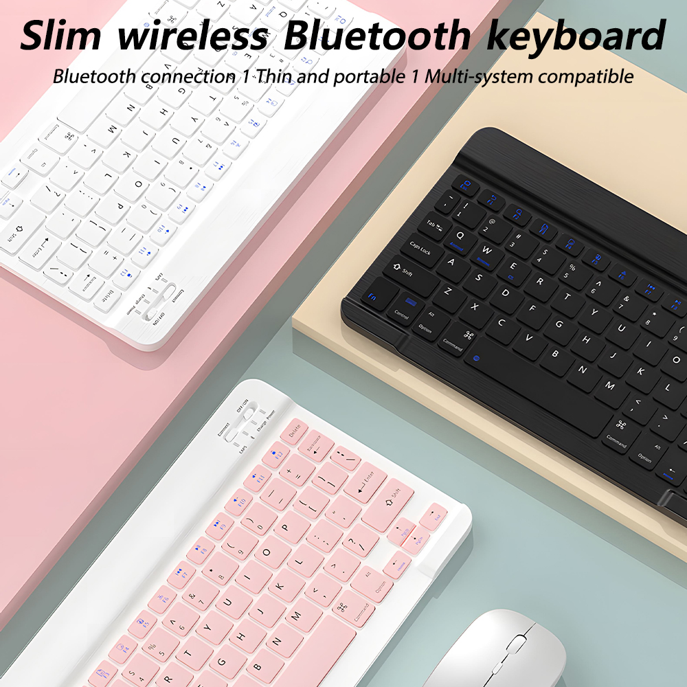 CASEPOKE Bluetooth Wireless Ke - Lenovo Tablet Keyboard Accessories reseña y precio