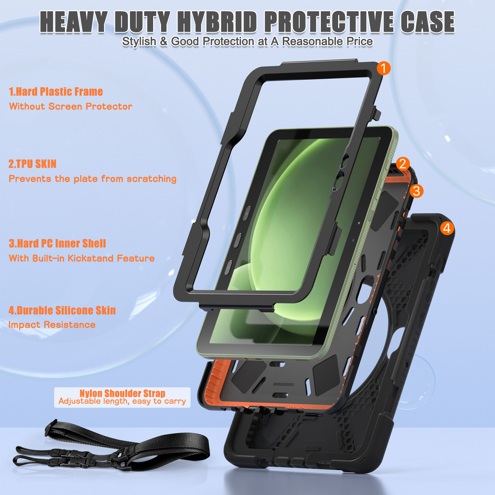 LFOIQN Kids Case For Samsung G - Getac Tablet Accessories reseña y precio