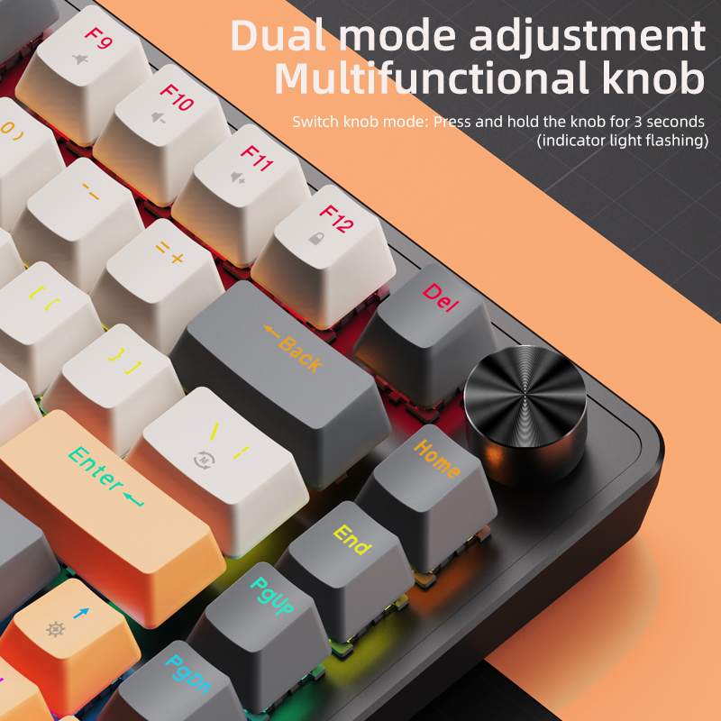 Custom Wired Gaming Keyboard 7 - Tablet Accessories Uk reseña y precio