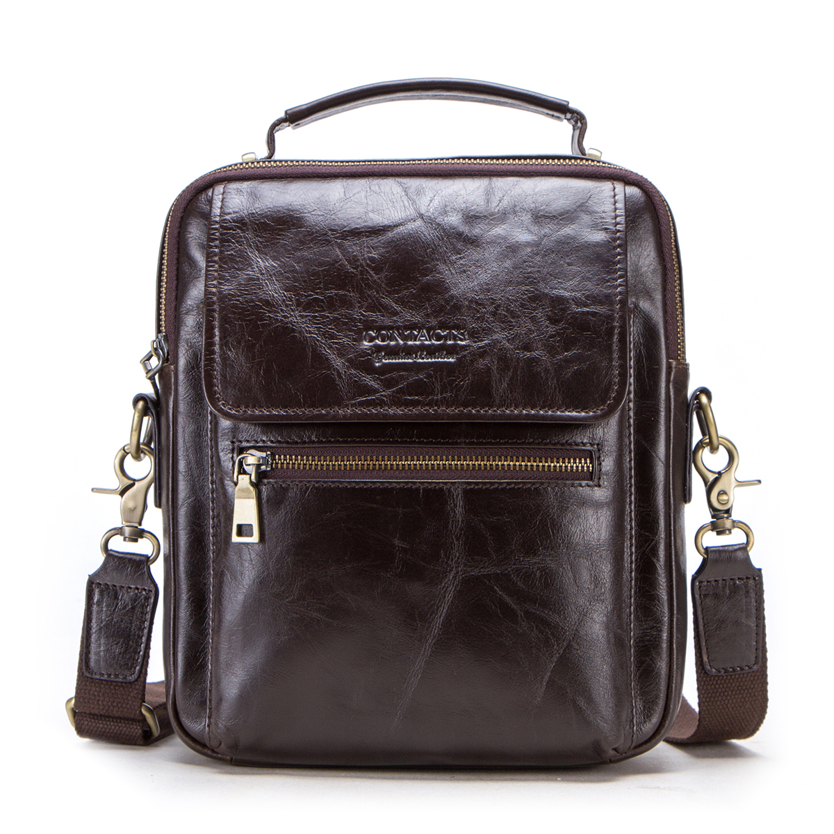 Genuine Leather Sling Shoulder - Tablet Shoulder Bag reseña y precio