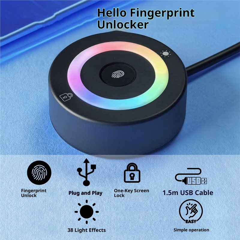 USB Fingerprint For Windows He - Windows Tablet Accessories reseña y precio