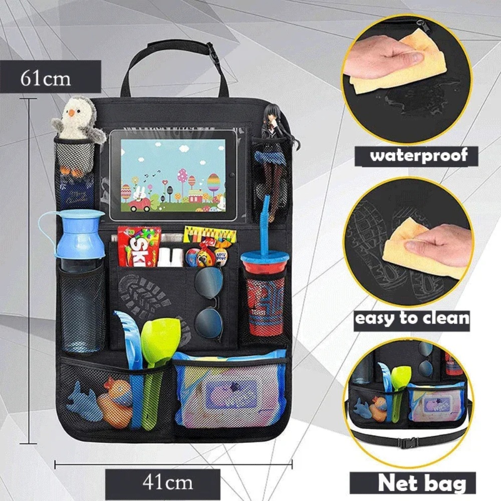 Car Seat Back Organizer 9 Stor - Toddler Tablet Accessories reseña y precio