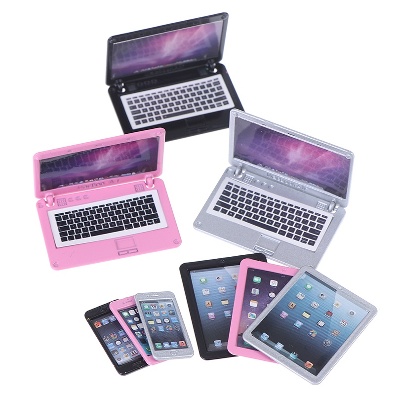 3Pcs/Set Simulation Mini Lapto - Tablet Accessories Set reseña y precio