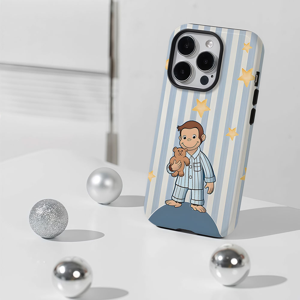 Curious George in Pajamas 2-in - Tablet And Accessories Case reseña y precio