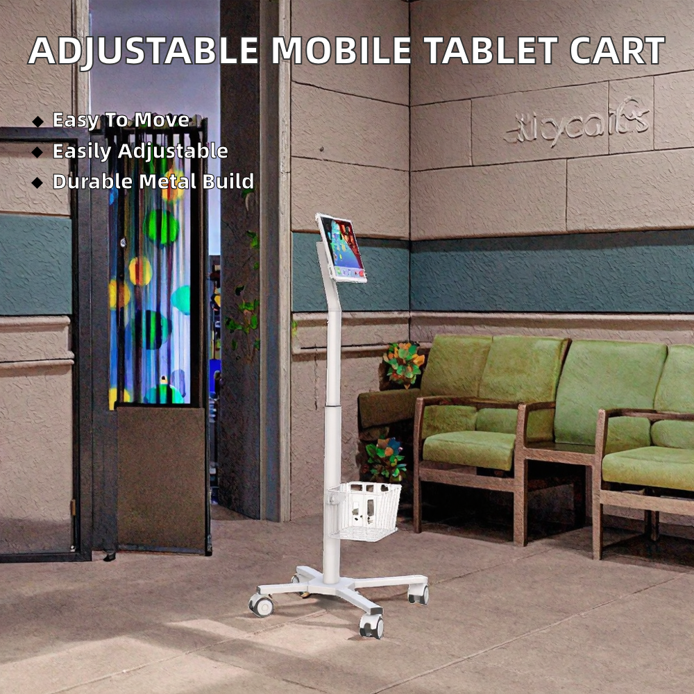 Medical Workstation Cart, Adju - Tablet Stand Adjustable reseña y precio