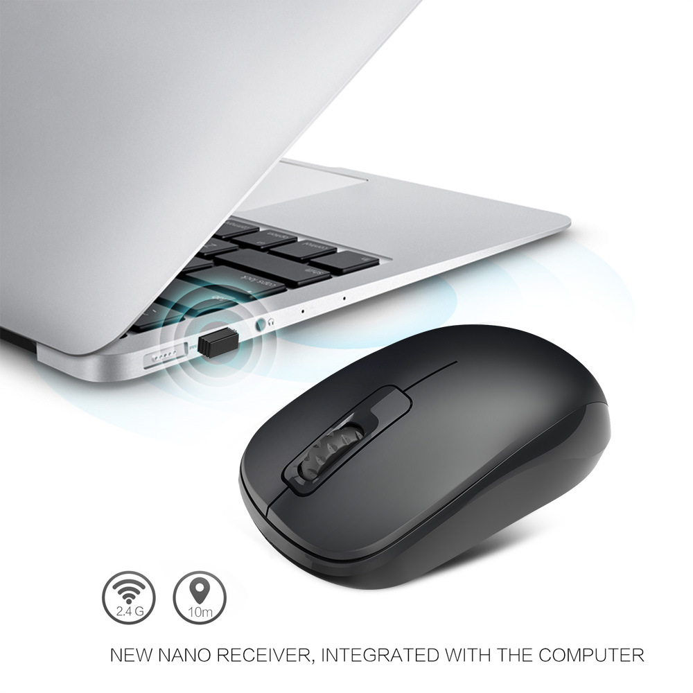 2.4GHz Wireless Keyboard Mouse - Tablet Accessories Set reseña y precio